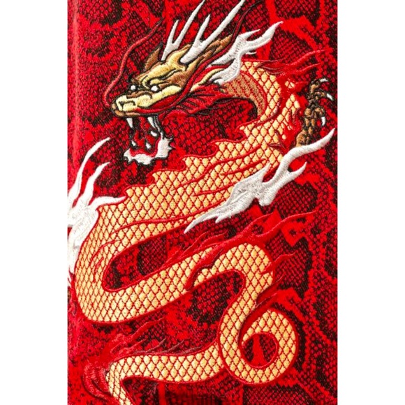 🌈 Gorgeous embroidered street snake jeans - Picture 3 of 11